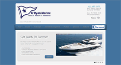 Desktop Screenshot of oryanmarine.com